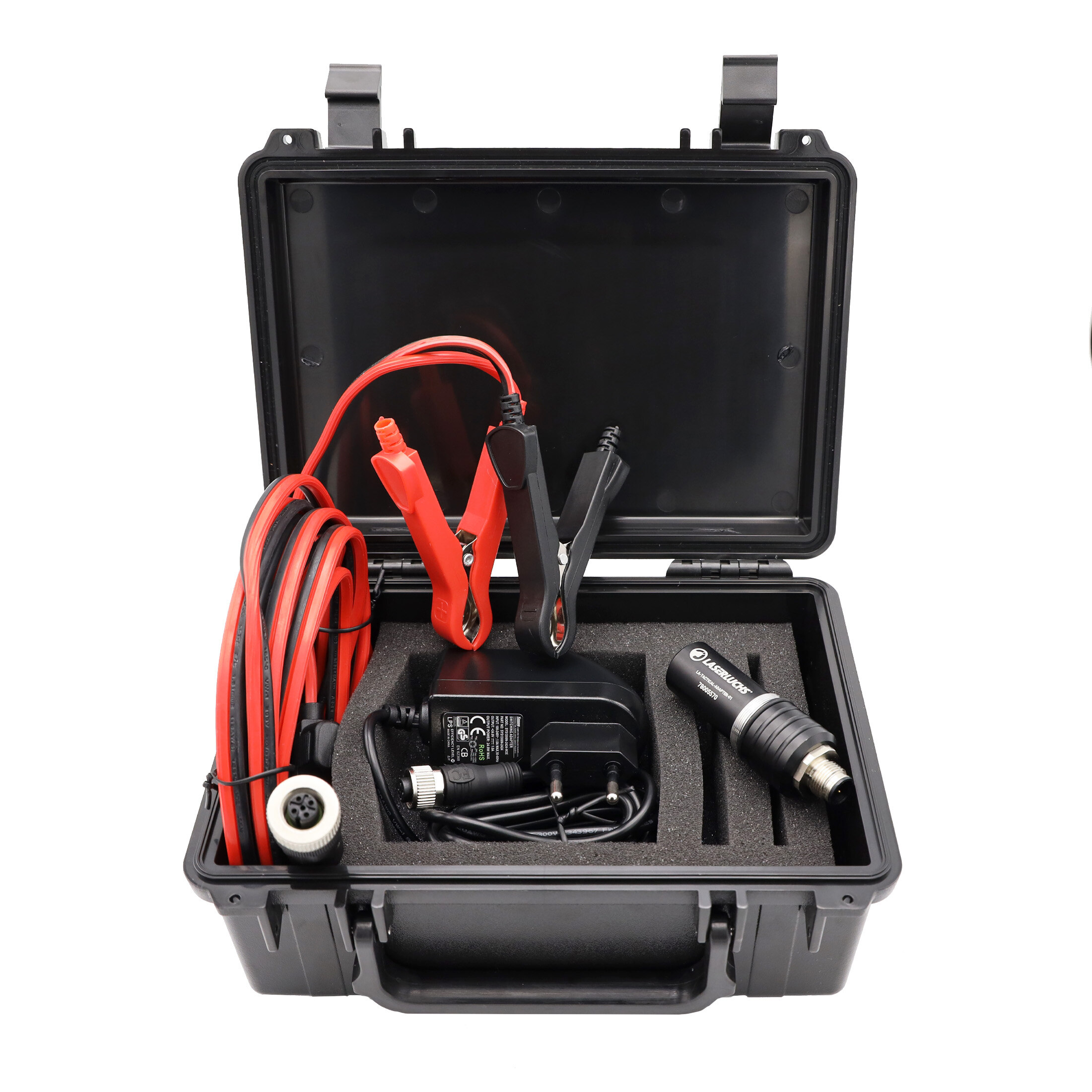 LA-TACTICAL-ADAPTER-01 - Das Spannungsversorgungs-Set für Netzbetrieb 230V AC und an Batterien 6-28…