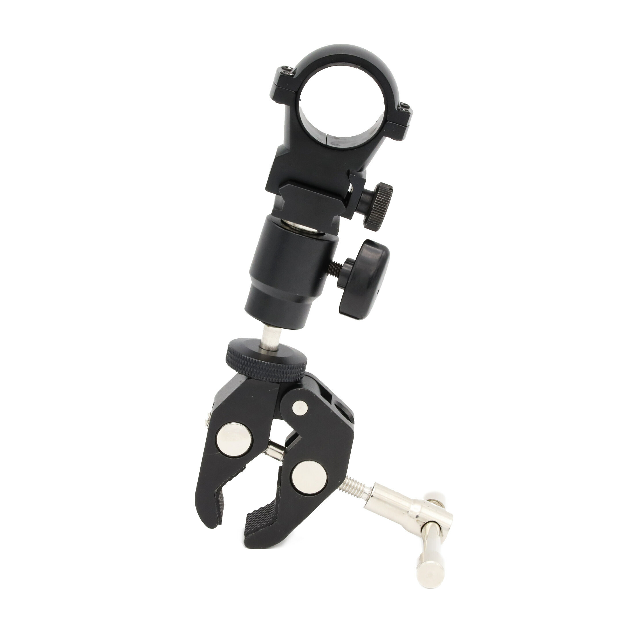 LA-UNIVERSAL-MOUNT-01: The flexible clamp mount for your LASERLUCHS IR laser