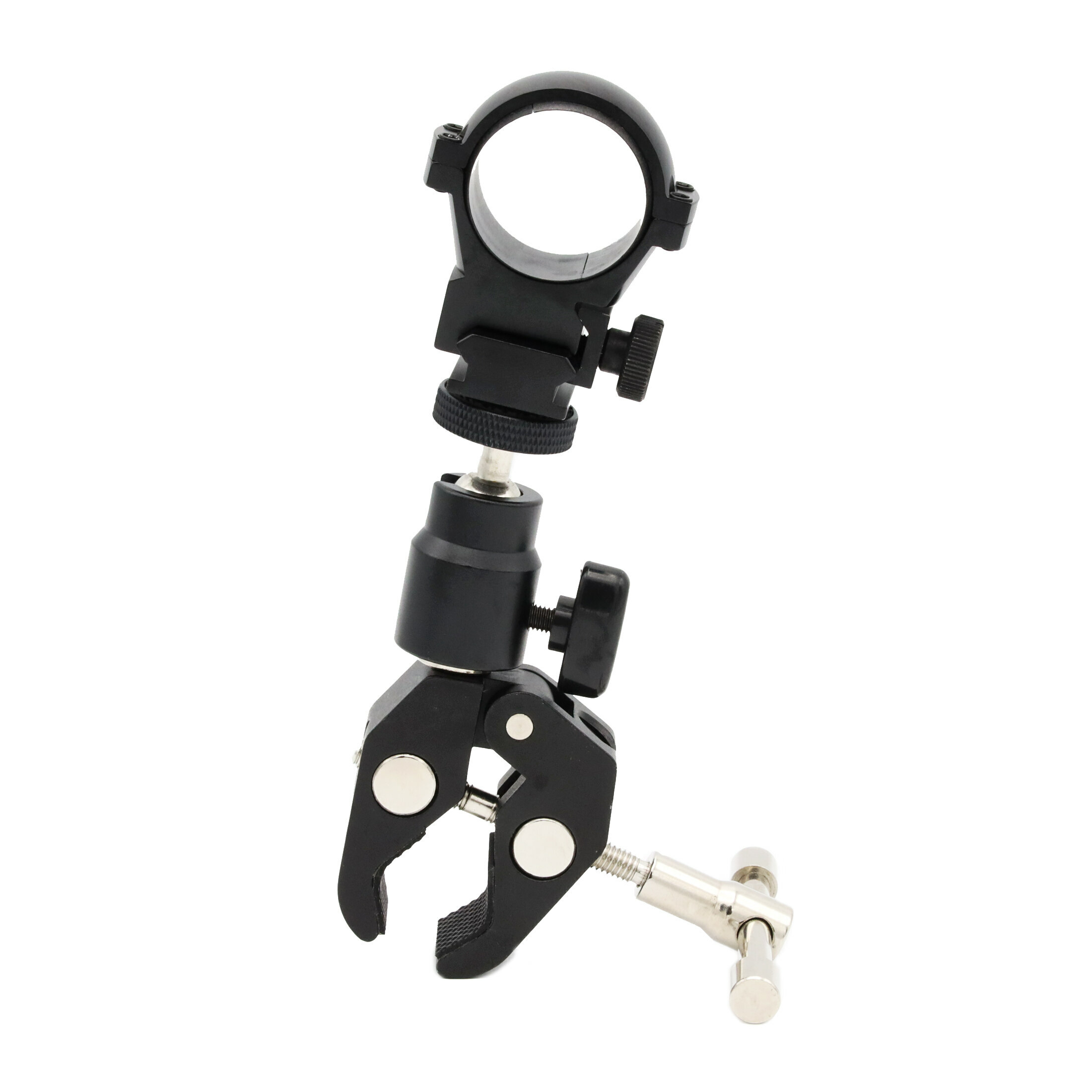 LA-UNIVERSAL-MOUNT-02: The flexible clamp mount for your LASERLUCHS IR laser