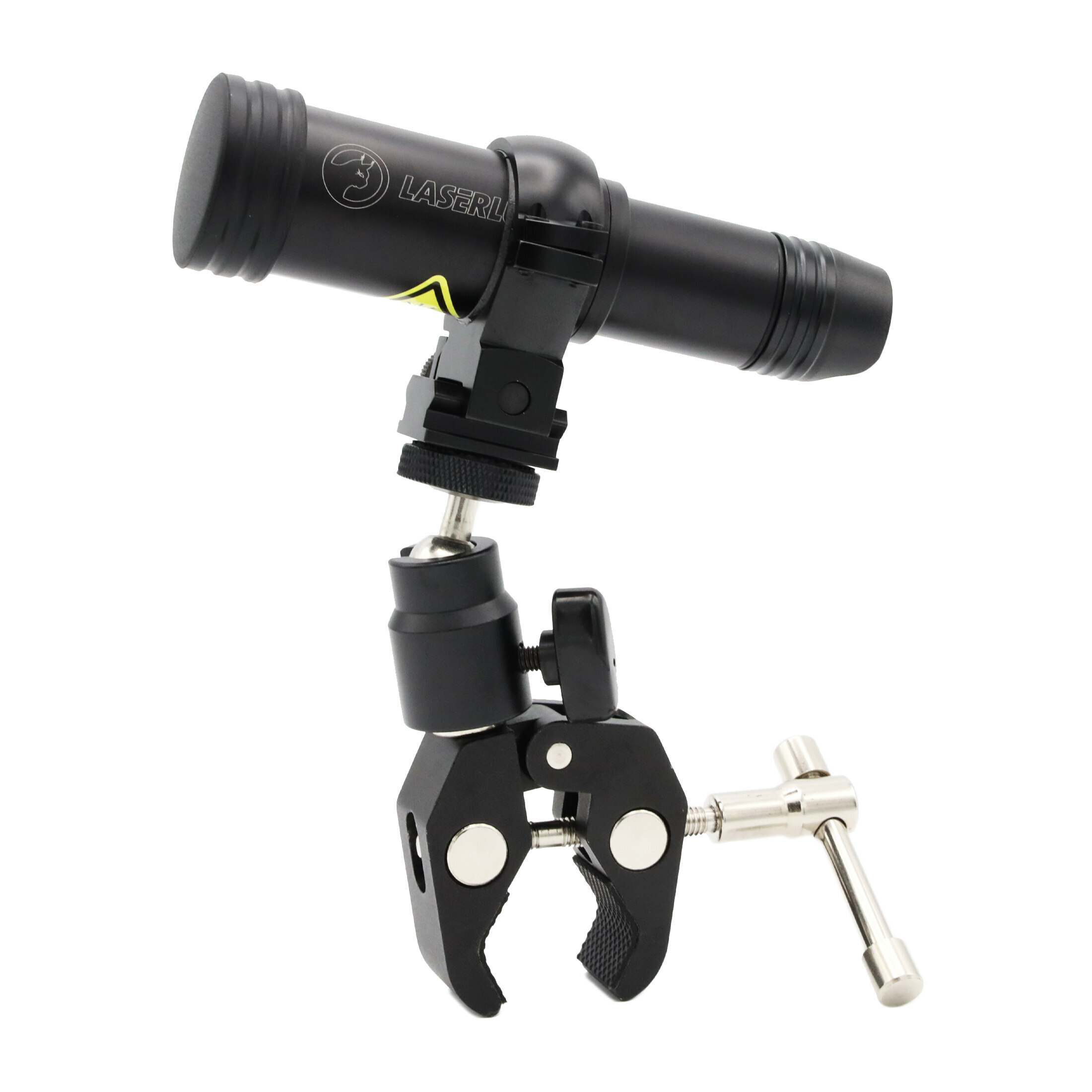 LA-UNIVERSAL-MOUNT-02: The flexible clamp mount for your LASERLUCHS IR laser