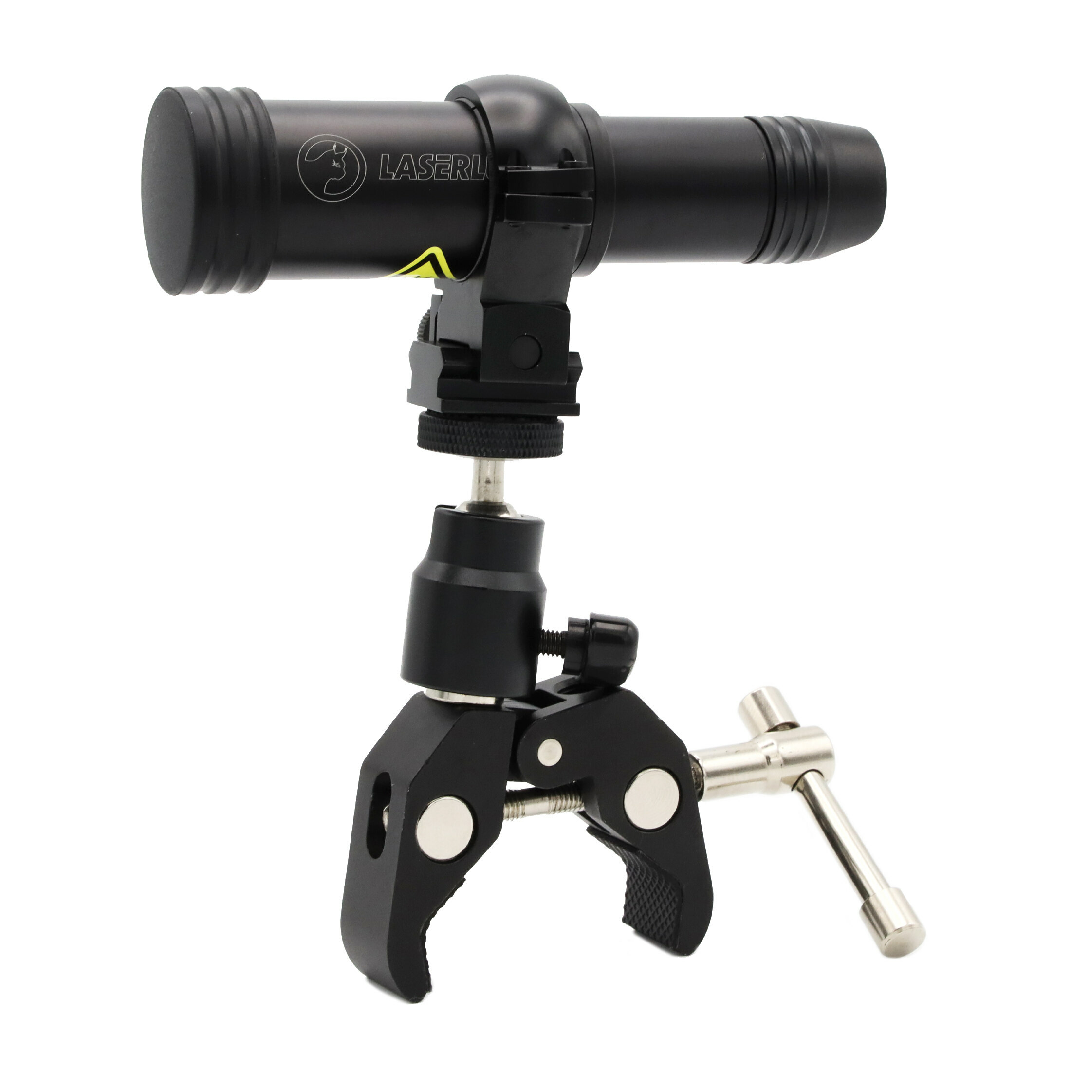 LA-UNIVERSAL-MOUNT-02: The flexible clamp mount for your LASERLUCHS IR laser